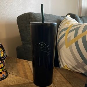 Emerald green Starbucks tumbler